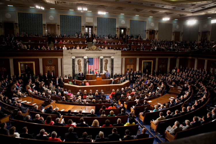 President Barack Obama delivers a health care address to a joint session of Congress at the United States Capitol in Washington, D.C., Sept. 9, 2009.