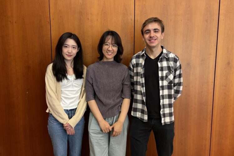 Data Clinic Students Ally (Jiaying) Yun, Cecilia Zhang, and Kristof Turan